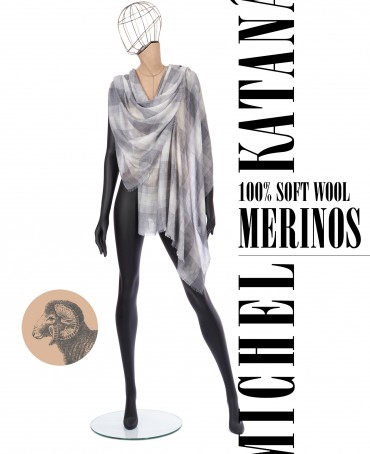 Палантин Унисекс TQ.W40_24DMW-6.2/GRIS